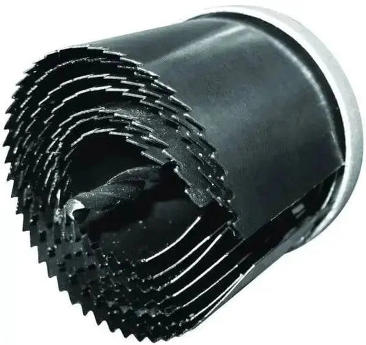 Set frese a tazza Ingco 26-63mm h.50mm con lame circolari sovrapposte per tagli precisi su legno e plastica. Accessorio per elettroutensili.