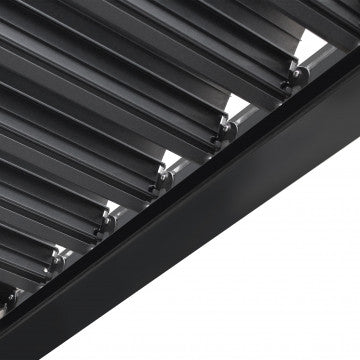 Pergola bioclimatica 3x3 con lamelle orientabili in alluminio