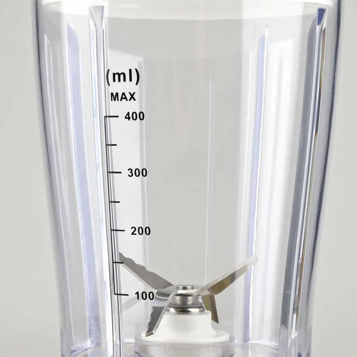 Frullatore Compatto 170W con Bicchiere Graduato 400 ml