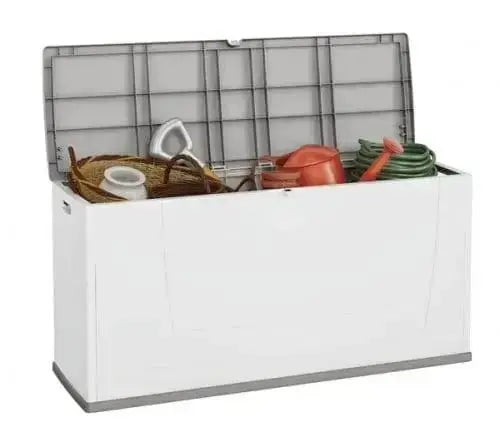 CASSONE MULTIUSO B.CO/GR.119X40X58H Cassapanche e panche per ingressi KETER   
