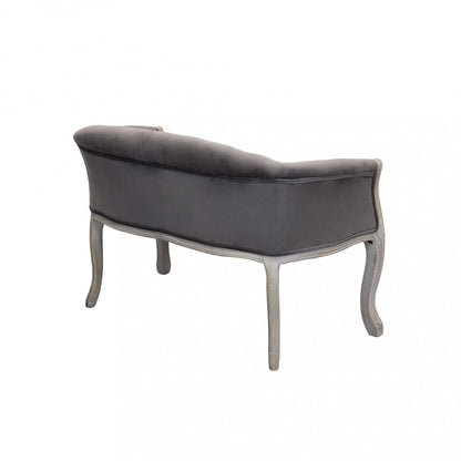 Divano elegante con capitonné in tessuto di lusso Divani Hobby Shop Solution   