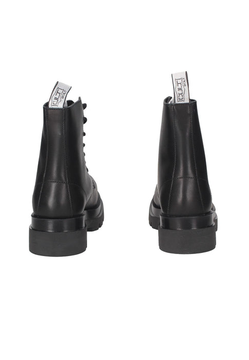 Boot Bolt Due Zero Mid In Pelle Con Punta In Metallo E Tacco Alto Cinque Centimetri Cult