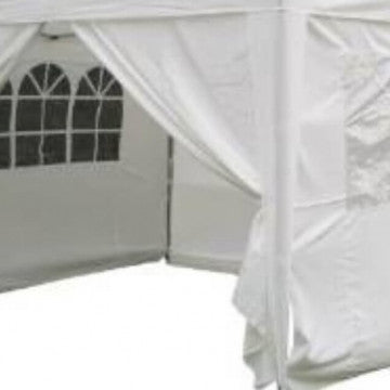 Pareti in tessuto PVC 300 gr per gazebo 3x3 m colore bianco