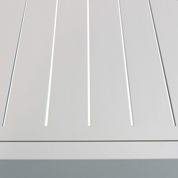 Tavolo alluminio allungabile 200/300x100 cm, altezza 74 cm