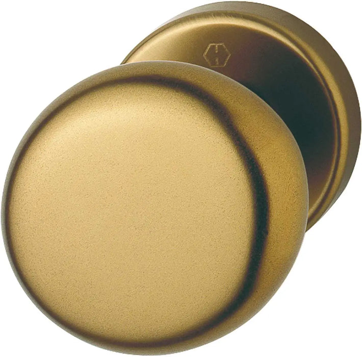 Pomolo in alluminio con rosetta HOPPE per porte d'ingresso