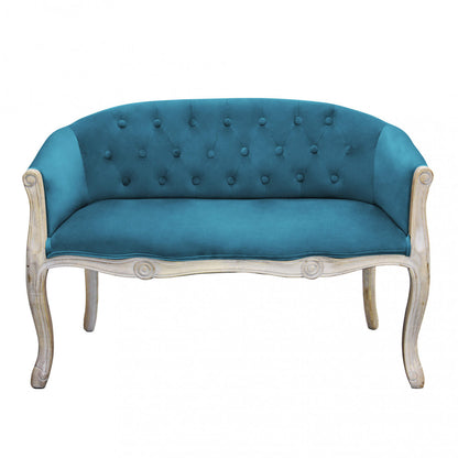 Divano elegante con capitonné in tessuto di lusso Divani Hobby Shop Solution   