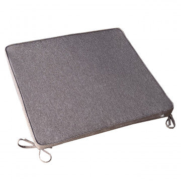 Cuscino seduta sfoderabile idrorepellente in poliestere 45x50 cm