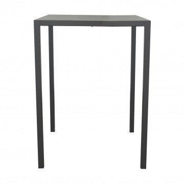 Tavolo autolivellante 80x80 cm, altezza 110 cm, struttura metallo