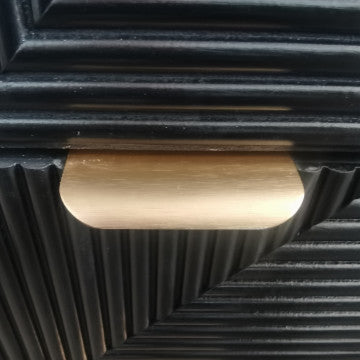 Mobiletto in legno con 2 cassetti, dimensioni 34x25x43,5 cm