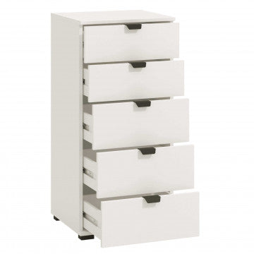 Mobile bagno truciolare bilaminato bianco opaco 45x40x95 cm