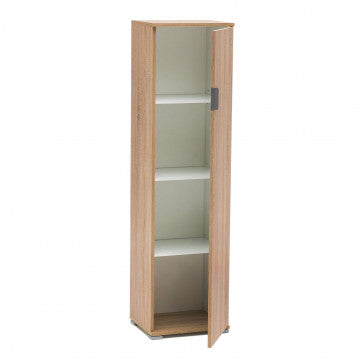Portascope in truciolare bilaminato, 40x33x151 cm, colore marrone chiaro