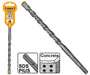 Punta SDS Plus 8x160mm Ingco in metallo con attacco rapido per trapano tassellatore, ideale per forature in muratura e calcestruzzo, SKU: I/DBH1210802C