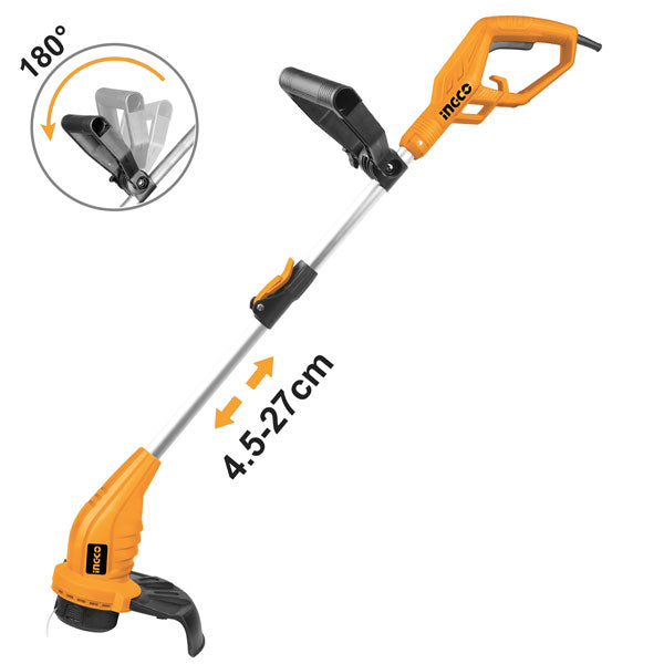 Tagliabordi elettrico potente 350W INGCO con impugnatura comoda