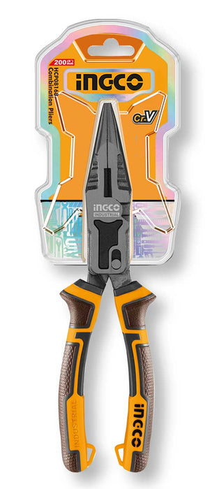 Pinza Becco Lungo 215mm – Azione Combinata, Impugnatura Ergonomica