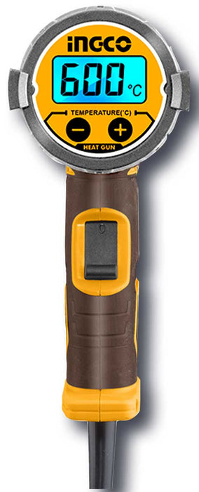 Termosoffiatore 2000W, Display LCD, Temperatura 50-600°C, 3 Ugelli, Raschietto