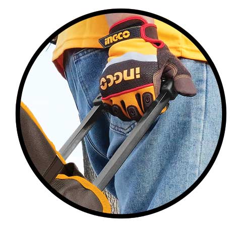 Borsone Porta Attrezzi 27" Ingco con Ruote e Maniglia Telescopica