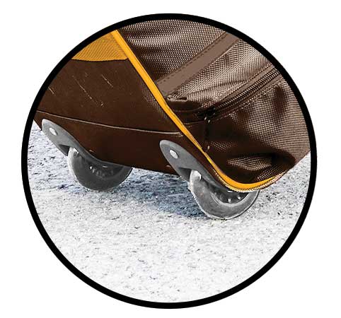 Borsone Porta Attrezzi 27" Ingco con Ruote e Maniglia Telescopica