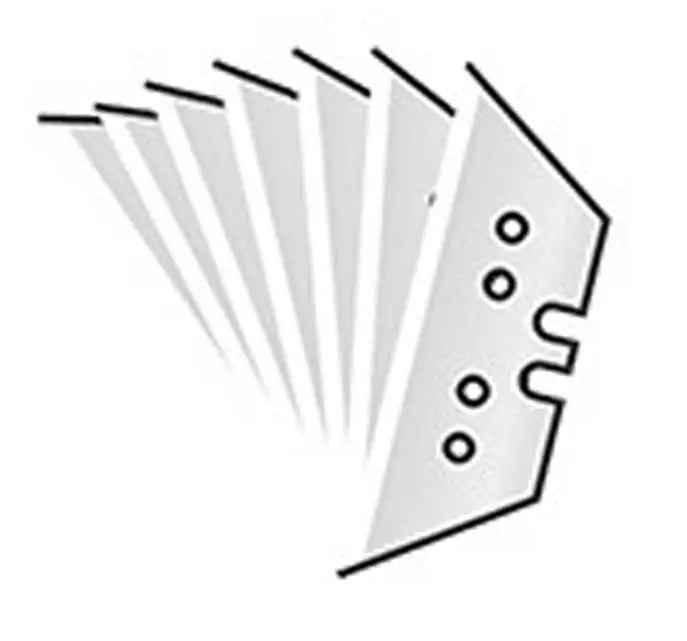 Cutter Professionale Ingco con 6 Lame di Ricambio SK5 61x19 mm