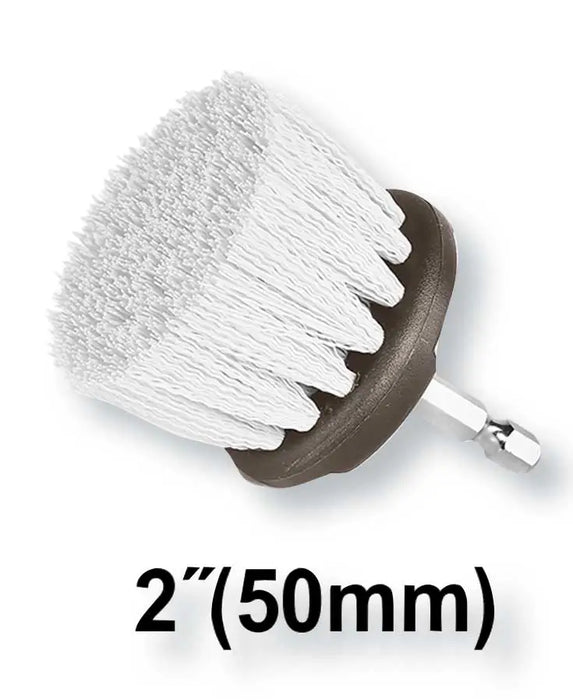 Set 11 Spazzole Multiuso con Gambo 1/4" Ingco