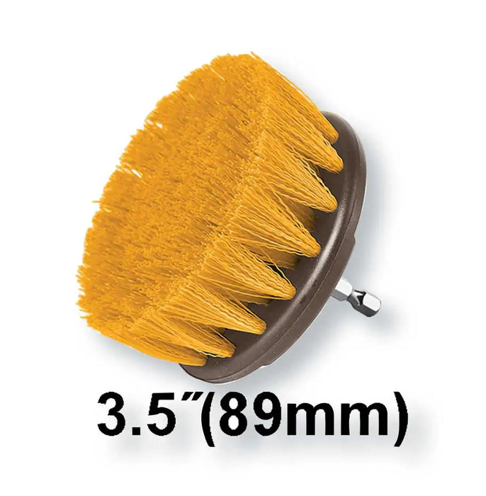 Set 11 Spazzole Multiuso con Gambo 1/4" Ingco