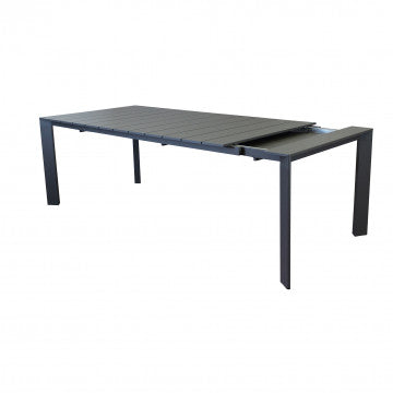 Tavolo alluminio verniciato struttura estendibile 165/215 x 85 cm