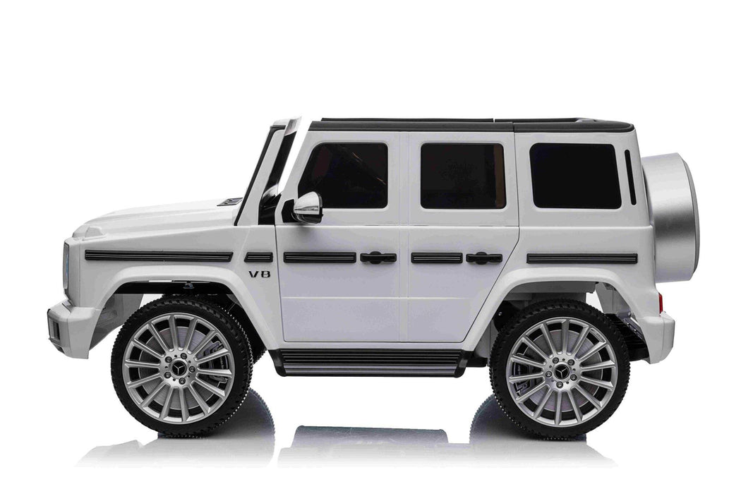 Auto Elettrica per Bambini Mercedes G500 12 V – Bianca