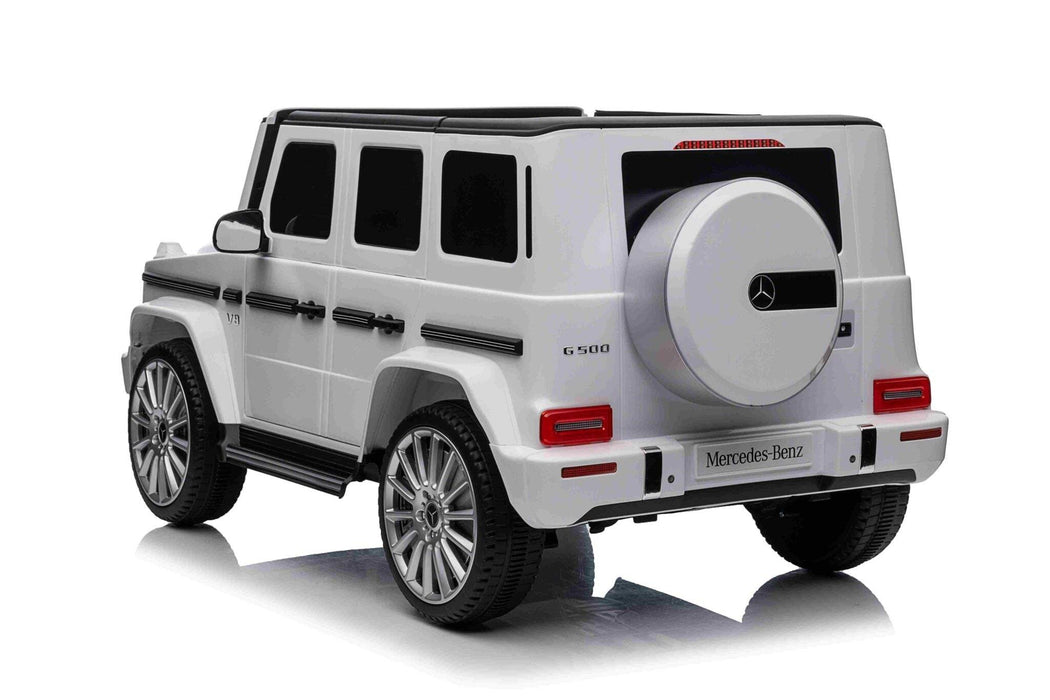 Auto Elettrica per Bambini Mercedes G500 12 V – Bianca