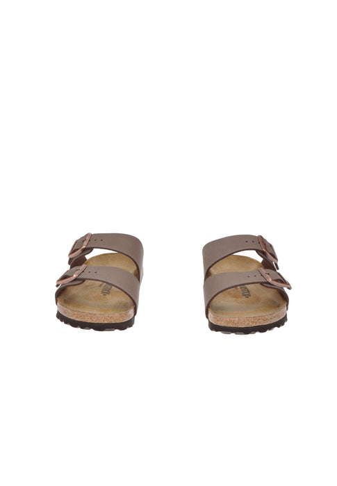 Sandalo Arizona BS Birkenstock Birko Flor Con Plantare Anatomico In Sughero E Lattice Cinture Con Fibbie Regolabili