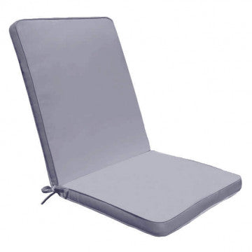 Cuscino sfoderabile in poliestere idrorepellente 95x44 cm spessore 4