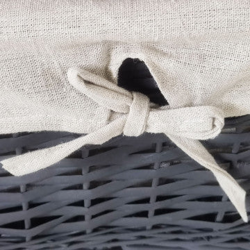 Mobiletto in legno con 2 cassetti - 32 x 28 x 50 cm