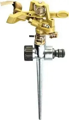 Irrigatore pulsante in metallo IRROR.PULS.+PUNTA OTT. FASCIA RC con dispositivo rompigetto per superfici fino a 500 m², Ø 25 m.