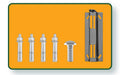 Set di accessori per avvolgitubo aria compressa con viti, supporto e elemento di fissaggio in metallo, ideale per utensileria professionale