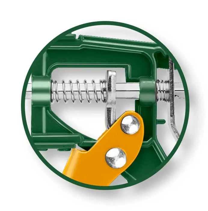 Pistola per Silicone 230 mm in Alluminio con Piastra di Spinta