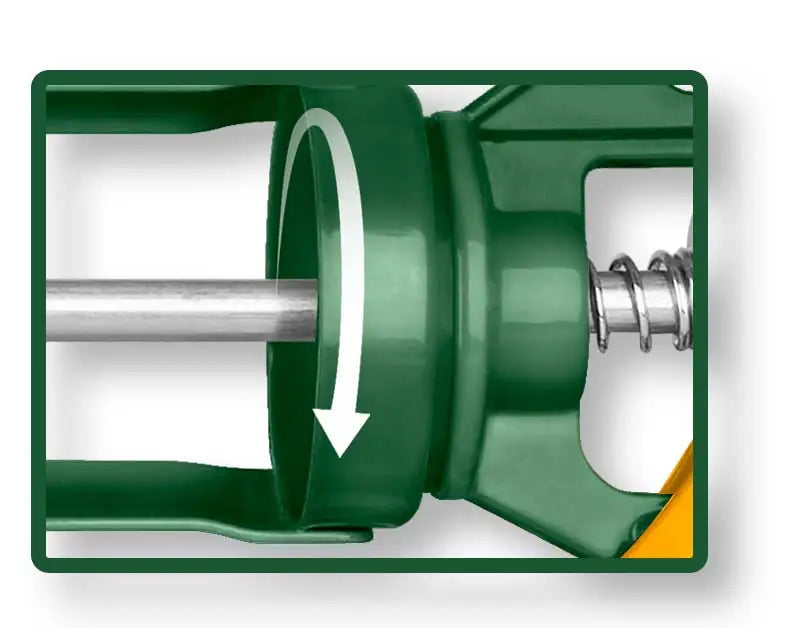 Pistola per Silicone 230 mm con Testa Rotante