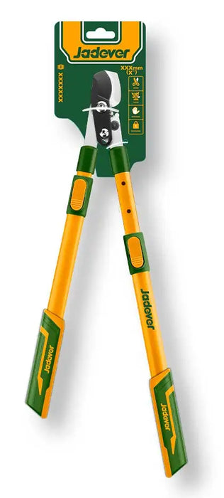 Troncarami Telescopico Regolabile 620-850MM Jadver in confezione retail, perfetto per giardinaggio e strumenti da potatura professionali.