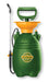 Spruzzatore a pressione manuale da giardino con serbatoio verde e giallo, manico ergonomico, tubo flessibile e ugello lungo, capacità 5 litri
