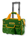Trolley portattrezzi Jadever in poliestere 600D verde con maniglia telescopica, scomparti e tasche, capacità 20 kg, SKU: J/JDTGR102