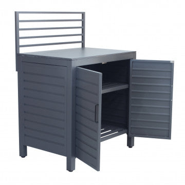 Modulo con armadietto per cucina struttura alluminio verniciato 90x62x125