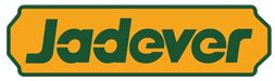 Logo Jadever in grafica con sfondo bianco, marchio di utensileria professionale per aria compressa e attrezzature industriali