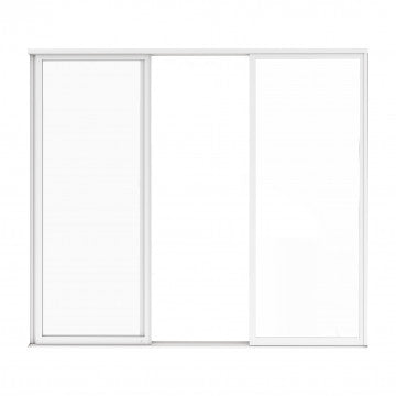 Laterale scorrevole in vetro e alluminio per pergola bioclimatica 270x238 cm