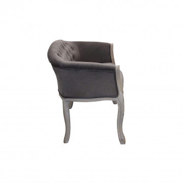 Divano elegante con capitonné in tessuto di lusso Divani Hobby Shop Solution   