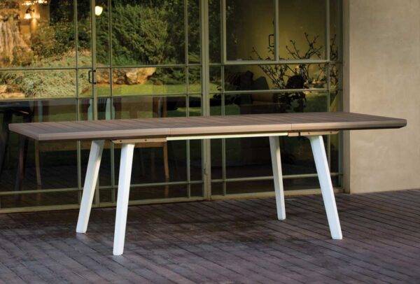 Tavolo Harmony Estensibile – 162/241 cm, 6/10 Persone, Effetto Legno