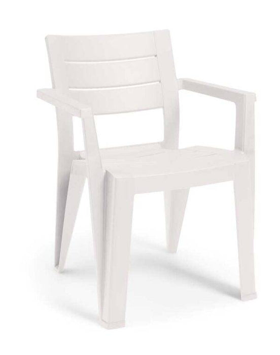 Silla Keter Julie: ergonómica, duradera, efecto madera, 5 colores