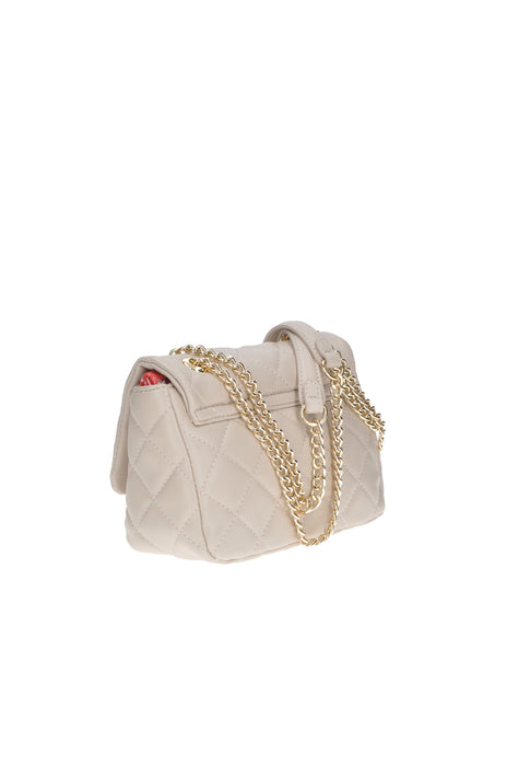 Valentino Bags Ocarina Borsa A Tracolla In Ecopelle Con Chiusura A Patta E Logo Frontale Esclusiva 18x14x8 cm