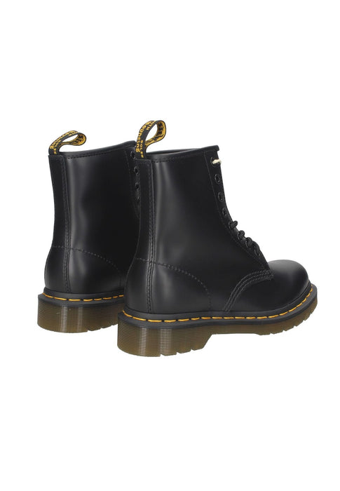 Stivale 1460 Liscio In Pelle Dr. Martens Con Lacci A 8 Fori Sottopiede Imbottito E Fondo Gomma Giallo Goodyear
