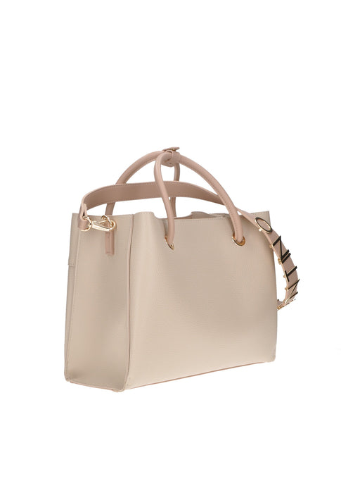 Shopping Alexia In Ecopelle Valentino Bags Chiusura Magnetica E Cerniera Tracolla Con Logo Rimovibile 27x35x14 Cm