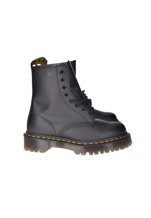 Dr Martens 1460 Bex Stivali In Pelle Con Chiusura A Lacci Sottopiede Imbottito In Pelle E Suola In Gomma