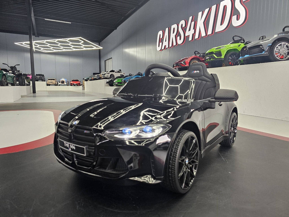 Auto Elettrica per Bambini BMW M4 12 V – Nero Metallizzato