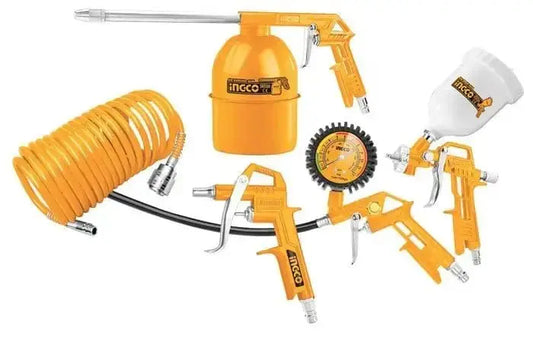 Kit 5 accessori per compressore aria compressa ingco Aerografi INGCO   