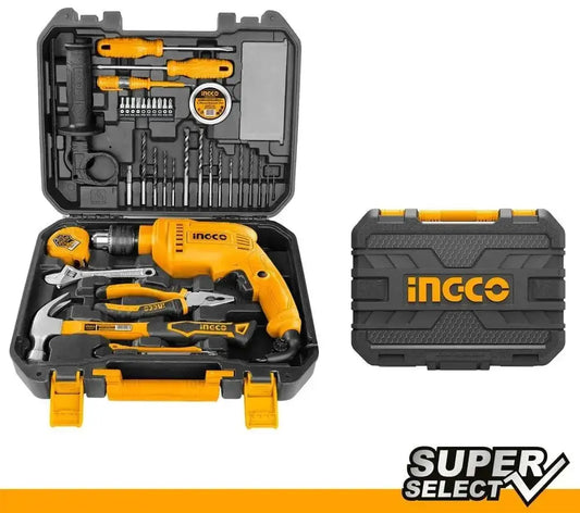 Kit trapano 680w + set 115 utensili in valigetta ingco Cacciaviti INGCO   